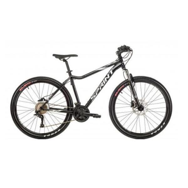 Планински велосипед Sprint HUNTER 27.5 Черен гланц/сиво